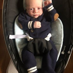 HOPE & HENRY Button Front Sweater with pants 0-3 Months